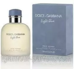 Туалетна вода для чоловіків Dolce & Gabbana Light Blue Pour Homme (Дільче Габбана Лайт Блю Пур Хом)
