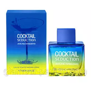 Парфуми для чоловіків Antonio Banderas Cocktail Seduction Blue for Men (Антоніо Бандерас Коктейл Седакшн Блю)
