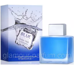 Чоловіча туалетна вода Antonio Banderas Blue Cool Seduction For Men (Кул Блю Седишен фо мен)