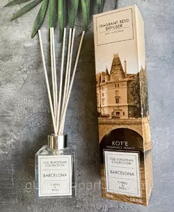Аромадиффузор парфумований з ароматом "BARCELONA" Citrus & Basil - Kot'e, для дому і офісу Аромадиффузор парфумований з ароматом "BARCELONA" Citrus & Basil - Kot'e, для дому і офісу