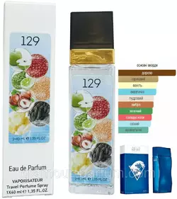 Чоловічий парфум № 129 за мотивами Kenzo Aqua Kenzo Pour Homme (Кензо Аква Пур Хом) 40 мл ОПТ Чоловічий парфум № 129 за мотивами Kenzo Aqua Kenzo Pour Homme (Кензо Аква Пур Хом) 40 мл ОПТ