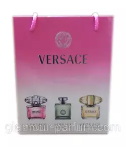 Подарунковий набір парфумерії для жінок VERSACE (Версаче 3*15 мл)