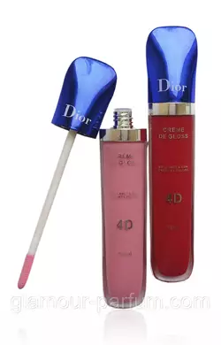 Кремовий блиск для губ Dior Rouge 4D (Діор Руж Крем де Глосс 4Д)