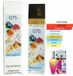 Жіночий парфум №075 за мотивами Escada Miami Blossom (Ескада Маямі Блоссом) 40 мл. ОПТ Жіночий парфум №075 за мотивами Escada Miami Blossom (Ескада Маямі Блоссом) 40 мл. ОПТ