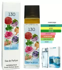 Жіночий парфюм №130 за мотивами L'eau par Kenzo Pour Femme (Лю Пар Пур Фем) 40 мл ОПТ Жіночий парфюм №130 за мотивами L'eau par Kenzo Pour Femme (Лю Пар Пур Фем) 40 мл ОПТ