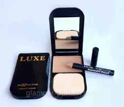 Компактна маскуюча пудра Мах Factor LUXE (Макс Фактор Люкс) + коригуючий олівець Компактна маскуюча пудра Мах Factor LUXE (Макс Фактор Люкс) + коригуючий олівець