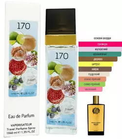 Унісекс парфум  №170 за мотивами Memo French Leather (Мемо Френч Лезе ) 40 мл ОПТ Унісекс парфум  №170 за мотивами Memo French Leather (Мемо Френч Лезе ) 40 мл ОПТ