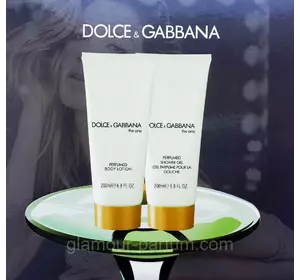Подарунковий набір Dolce&Gabbana The One Women (гель для душу + лосьйон для тіла)