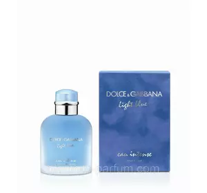   Чоловіча туалетна вода Dolce&Gabbana Light Blue eau intense ( Лайт Блю інтенс)