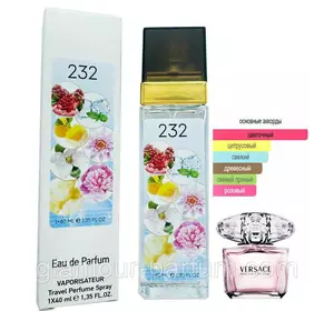 Жіночий парфум № 232 за мотивами Versace Bright Crystal (Версачє Брайт Крістал) 40 мл ОПТ Жіночий парфум № 232 за мотивами Versace Bright Crystal (Версачє Брайт Крістал) 40 мл ОПТ