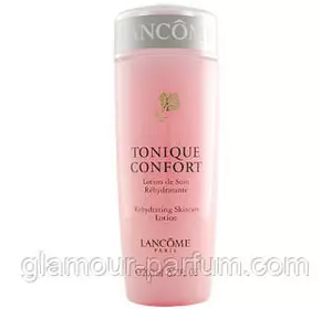 Зволожувальний тонік-лосьйон для сухої шкіри обличчя Lancome Tonique Confort (Ланком Тонік Конфорт)