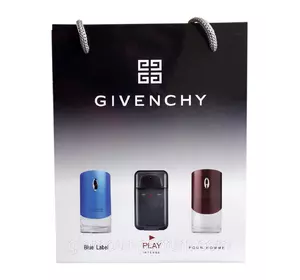 Подарунковий набір парфумерії для чоловіків GIVENCHY (Живанці 3*15 мл)