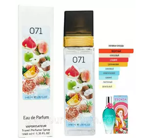 Жіночий парфум № 071 за мотивами Escada Born In Paradise (Борн Ін Парадайз) 40 мл ОПТ Жіночий парфум № 071 за мотивами Escada Born In Paradise (Борн Ін Парадайз) 40 мл ОПТ
