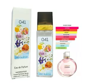 Жіночий парфум № 041 за мотивами Eau Tendre (Еу Тендр) 40 мл ОПТ Жіночий парфум № 041 за мотивами Eau Tendre (Еу Тендр) 40 мл ОПТ