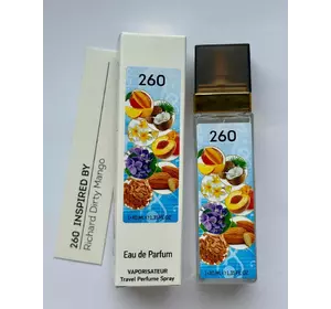 Унісекс парфум № 260 за мотивами Richard Dirty Mango ( Річард Дьюті Манго) 40 МЛ Унісекс парфум № 260 за мотивами Richard Dirty Mango ( Річард Дьюті Манго) 40 МЛ