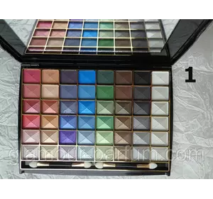 Тіні для віку, компактний набір з 48 кольорів Relouis Smashing 48 Color Eyeshadows