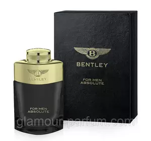 Чоловіча парфумерна вода Bentley for Men Absolute (Бентлі Фо Мен Абсолют)