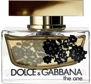 Жіноча парфумована вода Dolce&Gabbana The One Lace Edition (Дольче і Габбана Зе Ван Лэйс Эдишен)