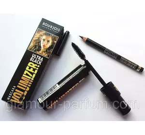 Туш для вій + олівець Bourjois Ultra Black Volumizer (Буржуа Ультра Блек Волумайзер) Туш для вій + олівець Bourjois Ultra Black Volumizer (Буржуа Ультра Блек Волумайзер)