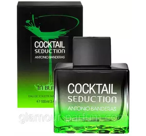 Чоловічі парфуми Antonio Banderas Cocktail Seduction in Black for Men (Антоніо Бандерас Коктейль ін Блек)