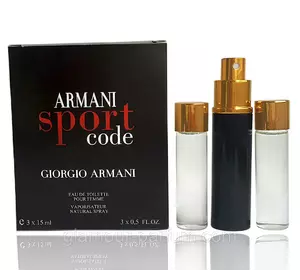 Мініпарфуми Giorgio Armani Armani Sport Code (Армані Спорт Код) 3*15 мл.
