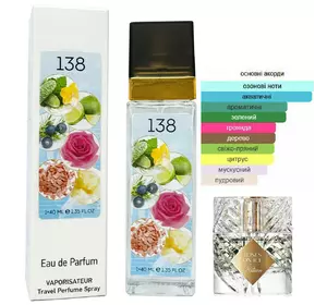 Жіночий парфум №138 за мотивами  Kilian Paris Roses On Ice ( Кіліан Париж Розес он Айс ) 40 мл ОПТ Жіночий парфум №138 за мотивами  Kilian Paris Roses On Ice ( Кіліан Париж Розес он Айс ) 40 мл ОПТ