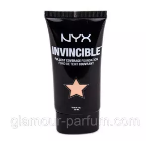 Рідка тональна основа NYX Invincible Fullest Coverage (Нікс) Рідка тональна основа NYX Invincible Fullest Coverage (Нікс)