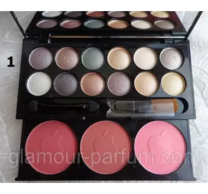 Компактний набір MAC 12 Eye Shadow + 3 Bluser (ТЕНІ+РУМ’ЯНА) Компактний набір MAC 12 Eye Shadow + 3 Bluser (ТЕНІ+РУМ’ЯНА)